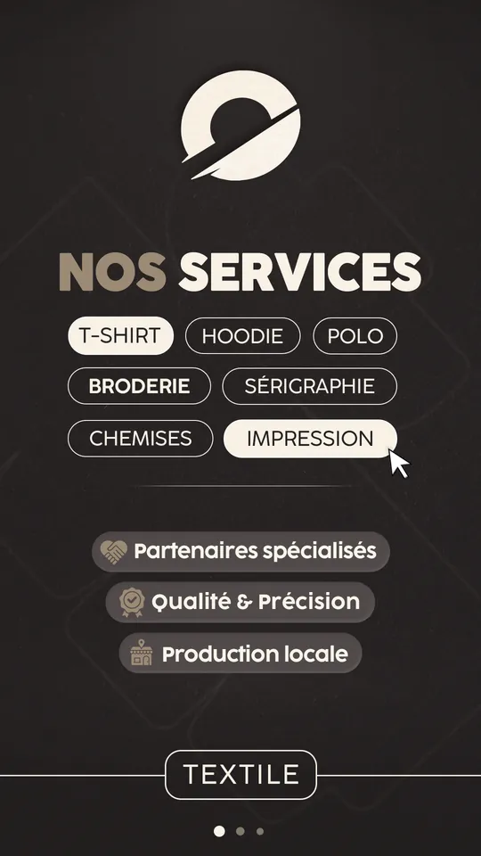 Story : nos services textile